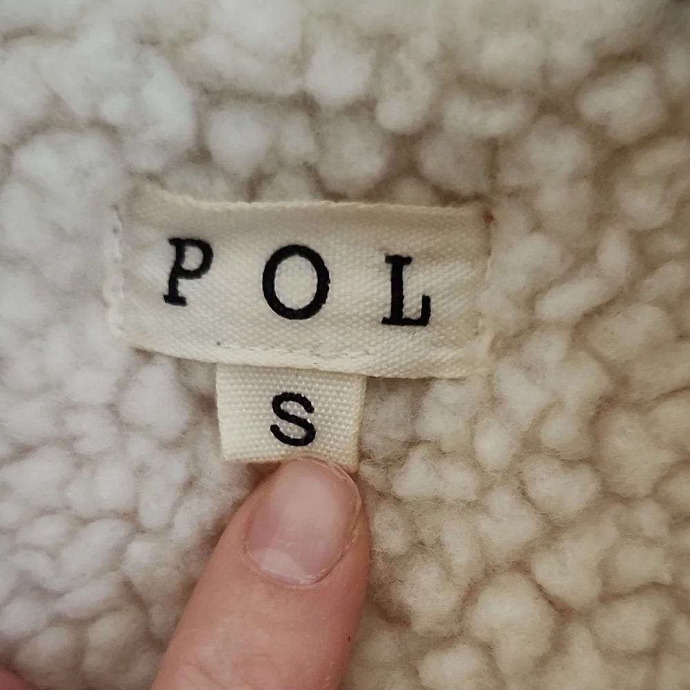 POL Pink and White Teddy Jacket with Sherpa Collar - Picture 2 of 15